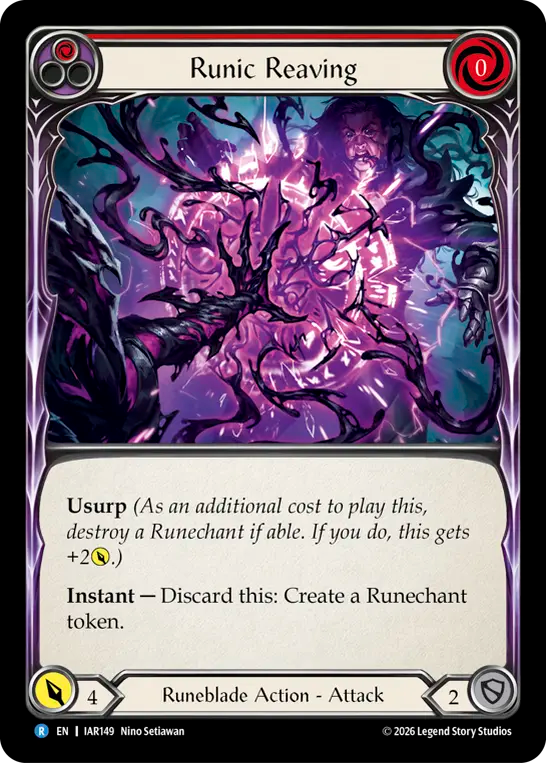 Runic Reaving (Red)
