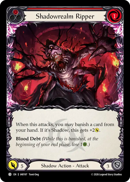 Shadowrealm Ripper (Red)