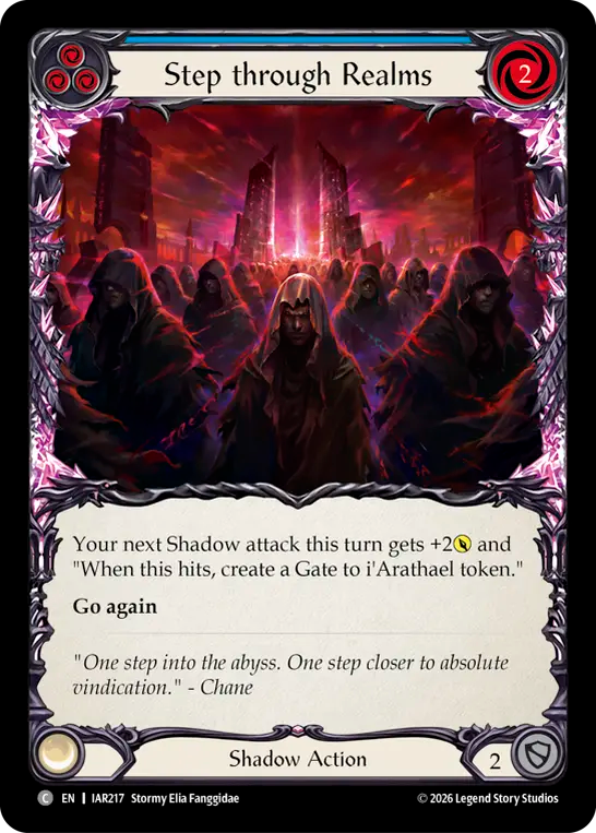 Step through Realms (Blue)