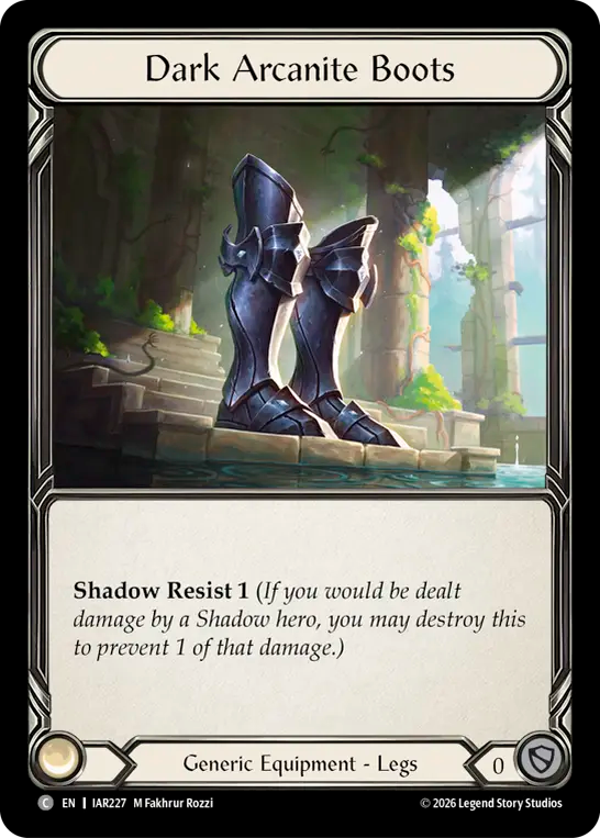 Dark Arcanite Boots