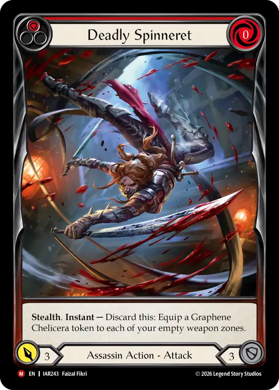 Deadly Spinneret