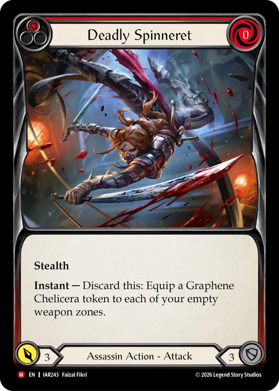 Deadly Spinneret