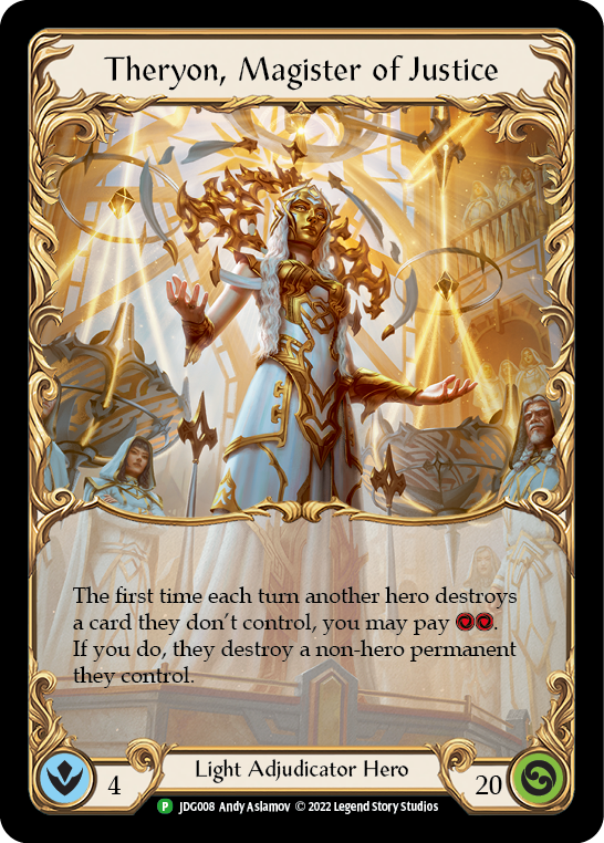 [Promo] [RF] Theryon, Magister of Justice - JDG008