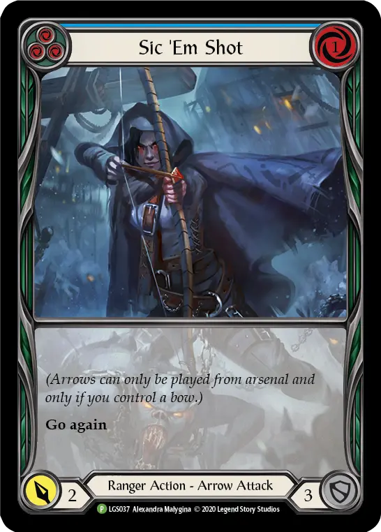 [Promo] [RF] Sic 'Em Shot (Blue) - LGS037