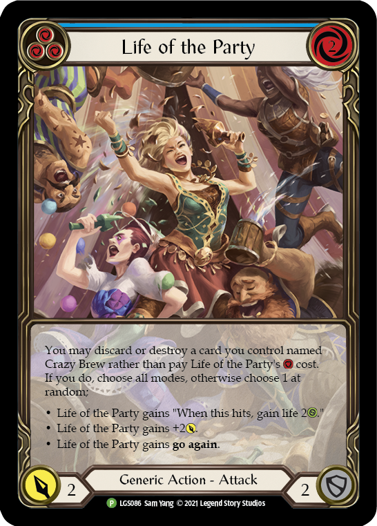 [Promo] [RF] Life of the Party (Blue) - LGS086