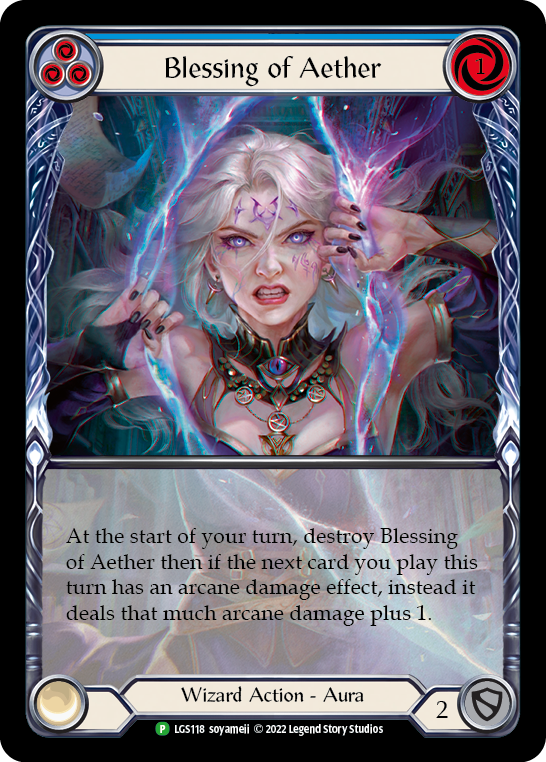 [Promo] [RF] Blessing of Aether (Blue) - LGS118