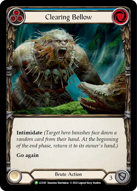 [Promo] [RF] Clearing Bellow (Blue) - LGS147