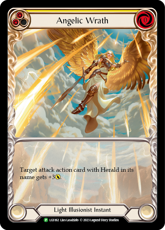 [Promo] [RF] Angelic Wrath (Yellow) - LGS162