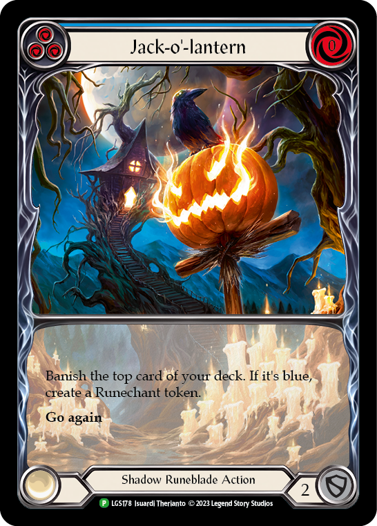 [Promo] Jack-o'-lantern (Blue) - LGS178