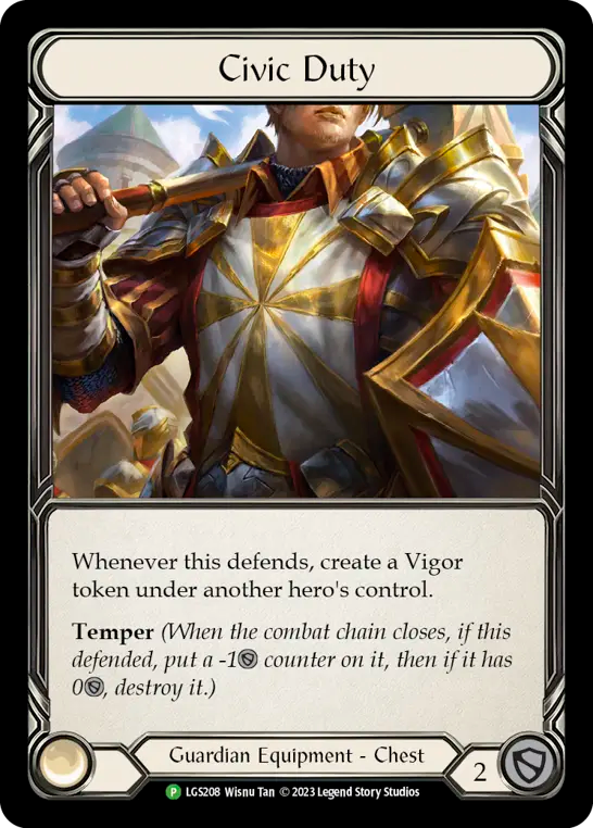 [Promo] [RF] Civic Duty - LGS208