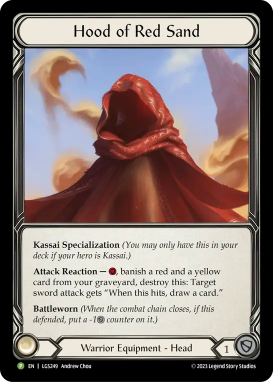 [Promo] [CF] Hood of Red Sand - LGS249