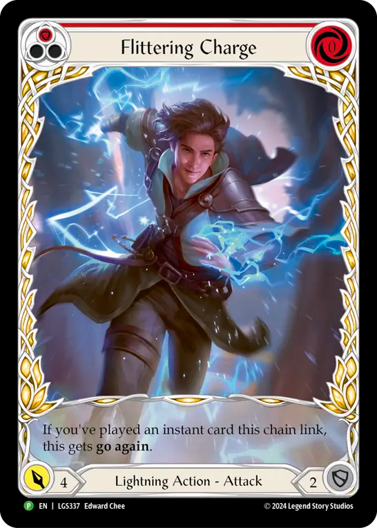 [Promo] [RF] Flittering Charge (Red) - LGS337