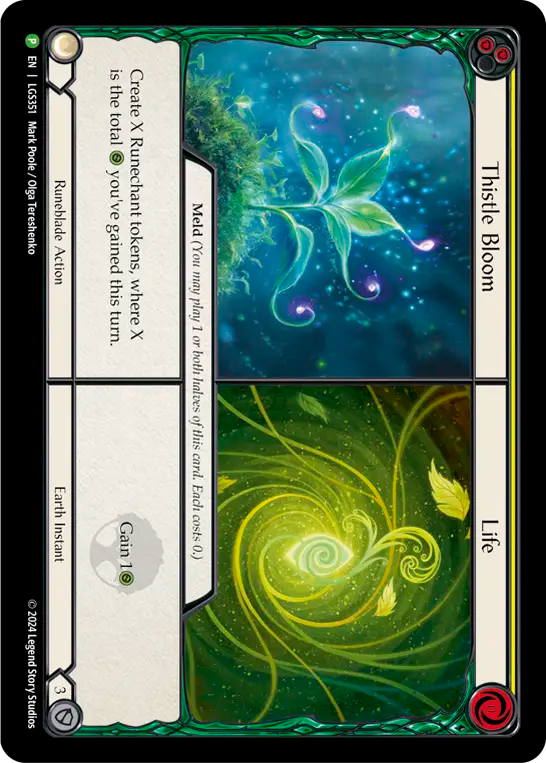 [Promo] [CF] Thistle Bloom // Life - LGS351