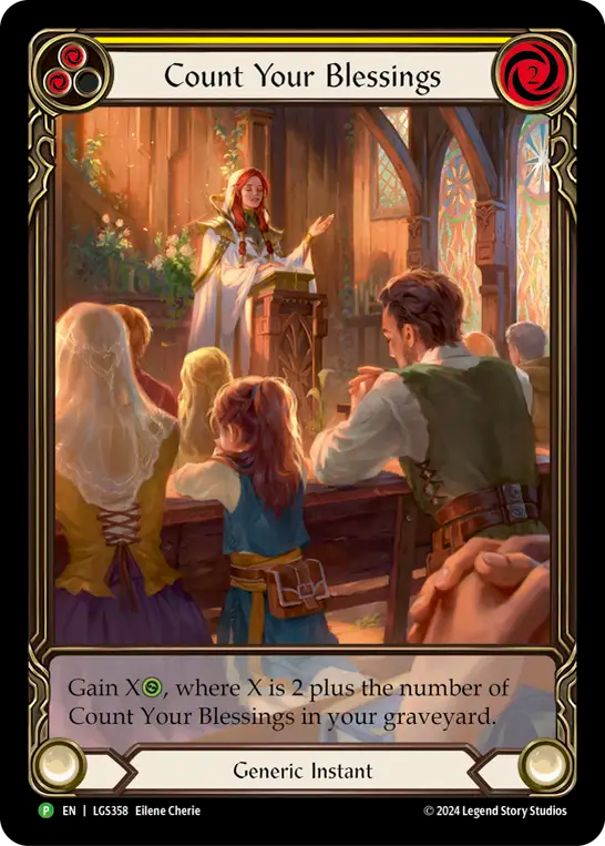 [Promo] [RF] Count Your Blessings (Yellow) - LGS358