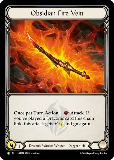 [Promo] [RF] Obsidian Fire Vein - LGS374