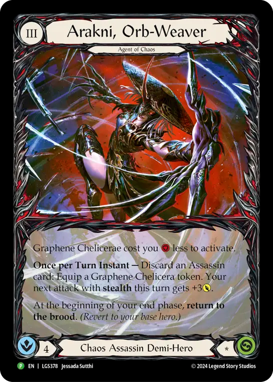 [Promo] [RF] Arakni, Orb-Weaver - LGS378
