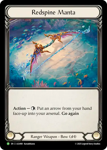 [Promo] [RF] Redspine Manta - LGS400