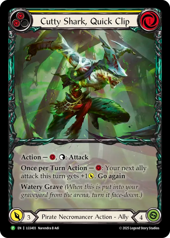 [Promo] [RF] Cutty Shark, Quick Clip - LGS403