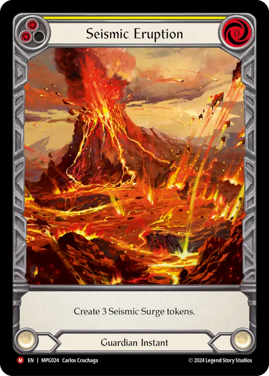 Seismic Eruption