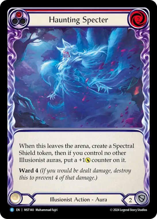 Haunting Specter (Red) - MST140