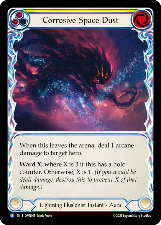 Corrosive Space Dust (Blue)