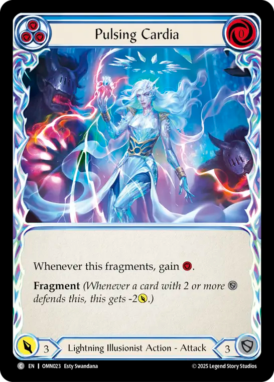 Pulsing Cardia (Blue)