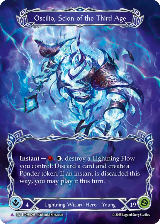 Oscilio, Scion of the Third Age