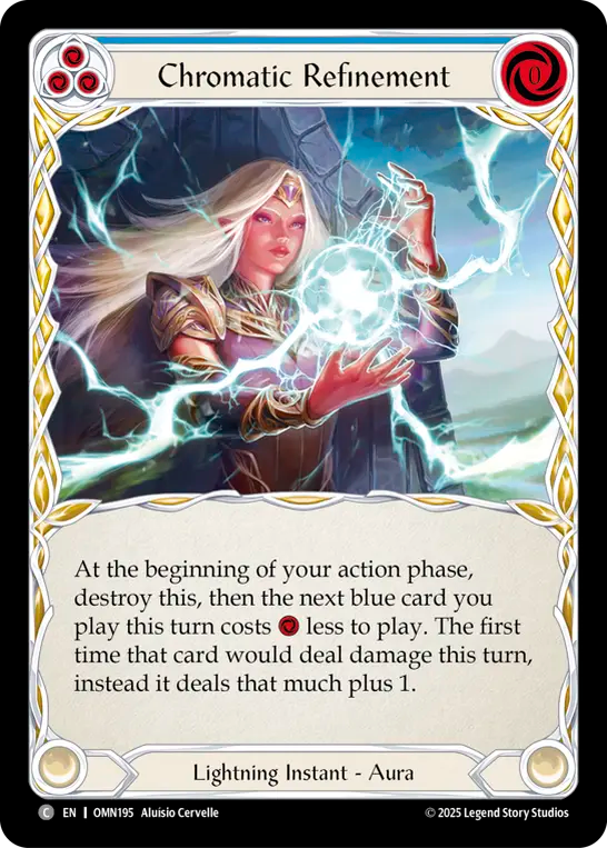 Chromatic Refinement (Blue)