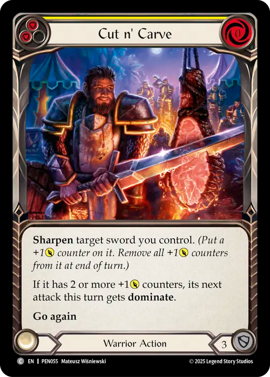 Cut n' Carve (Yellow)