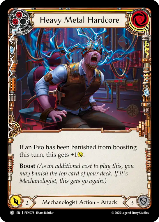 Heavy Metal Hardcore (Yellow)