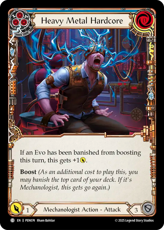 Heavy Metal Hardcore (Blue)