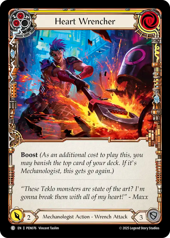 Heart Wrencher (Yellow)