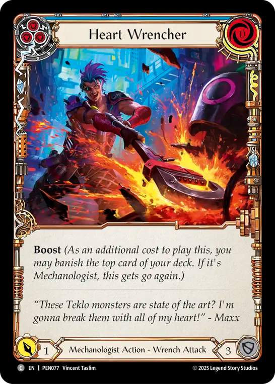 Heart Wrencher (Blue)