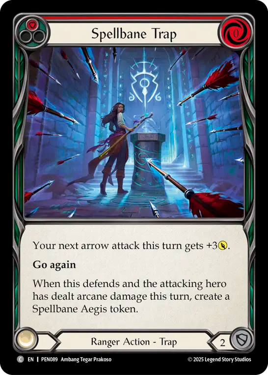 Spellbane Trap (Red)