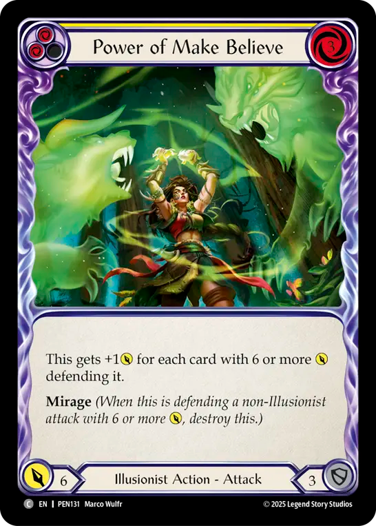 Power of Make Believe (Yellow)