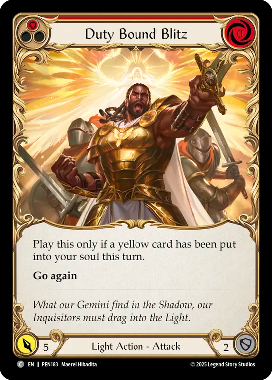 Duty Bound Blitz (Red)