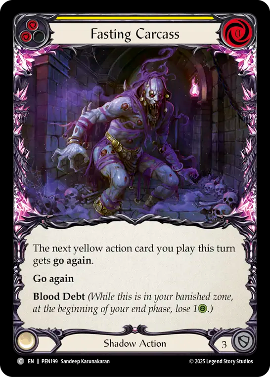 Fasting Carcass (Yellow)