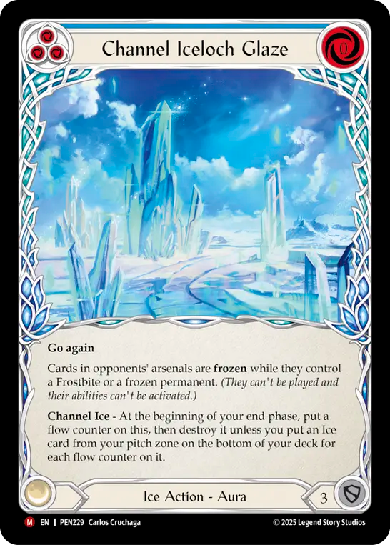 Channel Iceloch Glaze