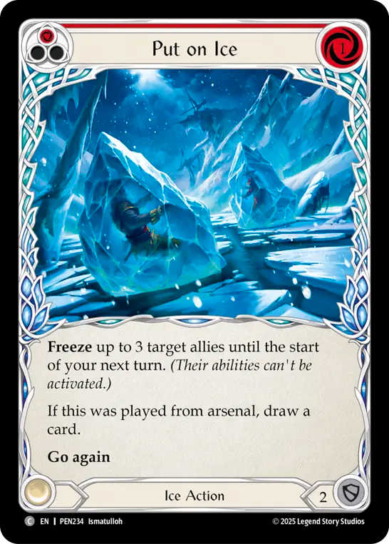 Put on Ice (Red)