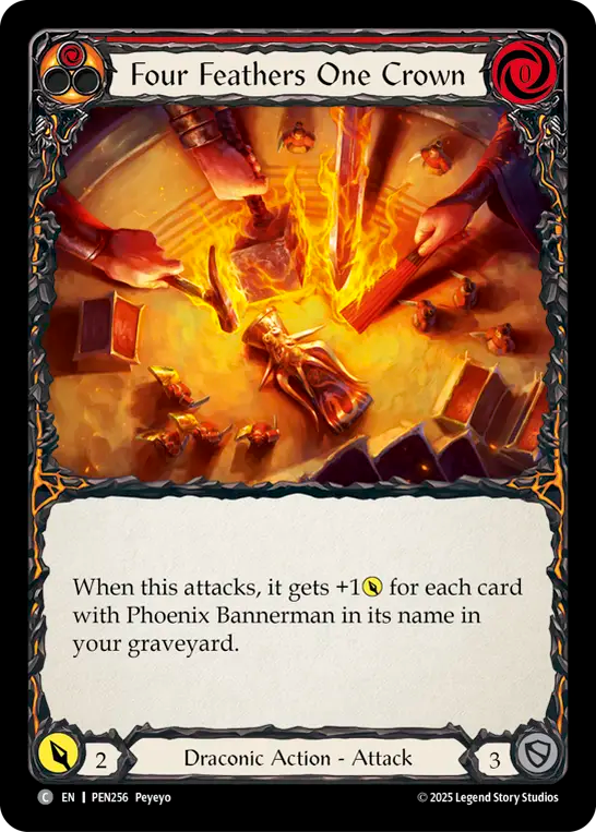 Four Feathers One Crown