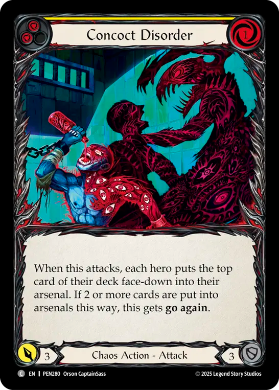 Concoct Disorder (Yellow)