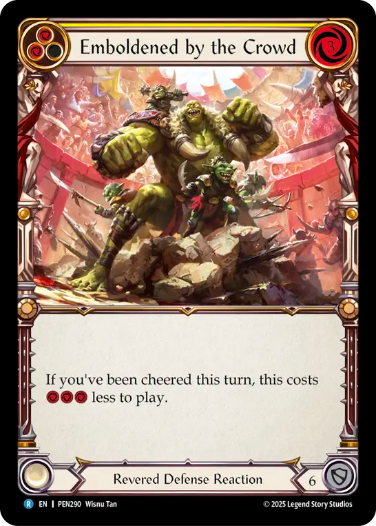 Emboldened by the Crowd