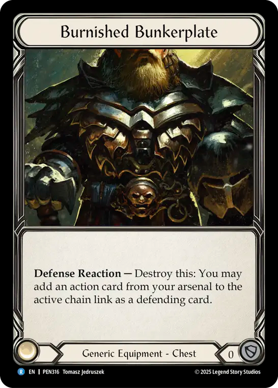 Burnished Bunkerplate