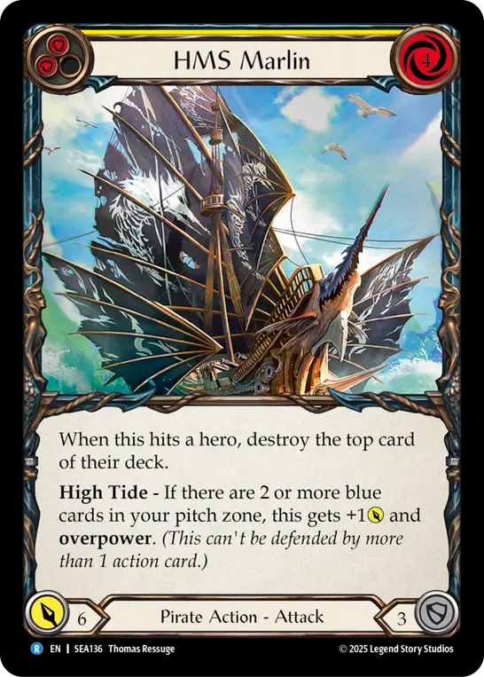 FAB 蒼海の大覇船Conqueror of the High Seas RF英 蒼海の大覇船 Conqueror of the High Seas RF FaB - メルカリ