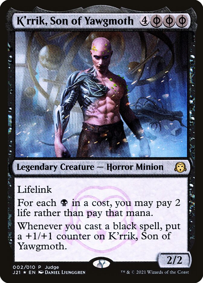 K'rrik, Son of Yawgmoth (Judge Foil)