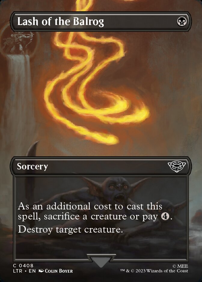Lash of the Balrog (Borderless)