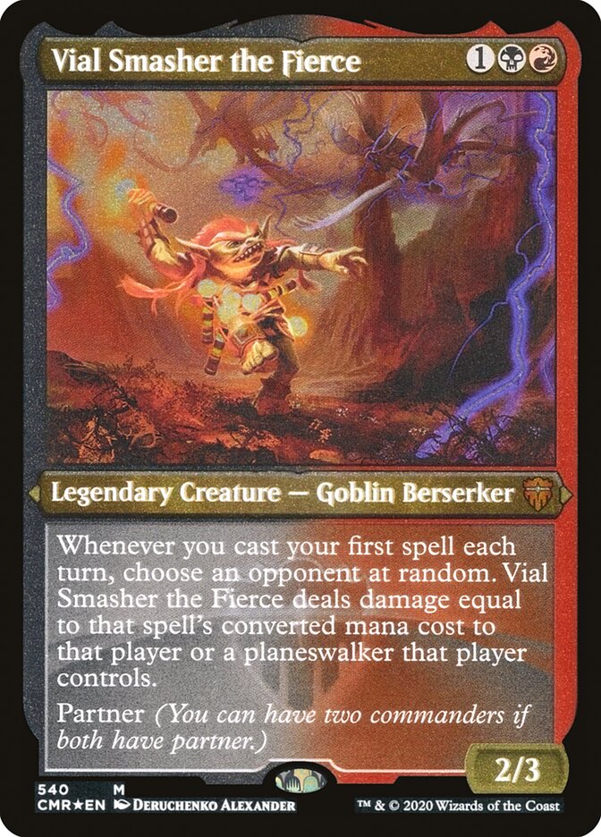 Vial Smasher the Fierce (Etched)