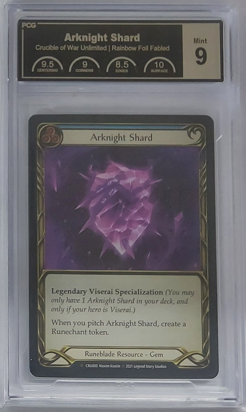 [PCG 9] Arknight Shard - UL-CRU000