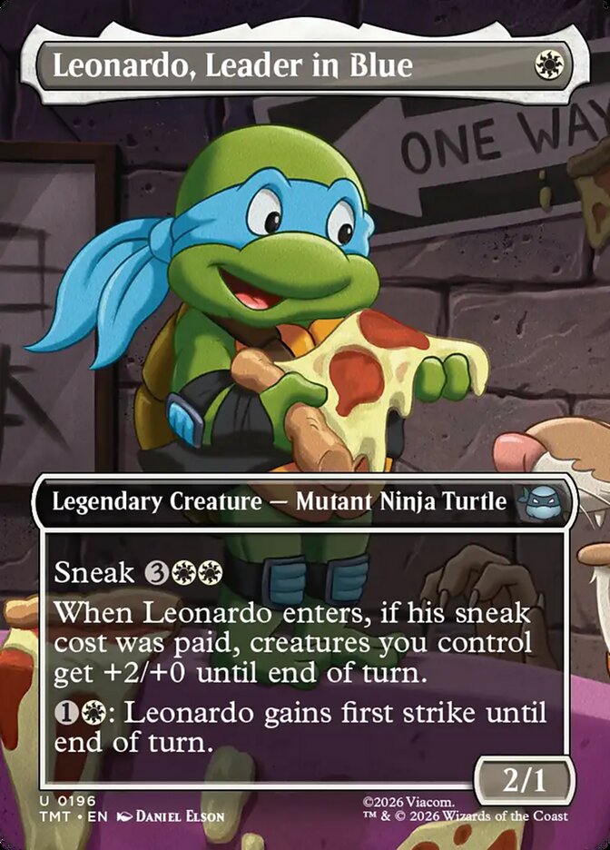 Leonardo, Leader in Blue (Showcase)