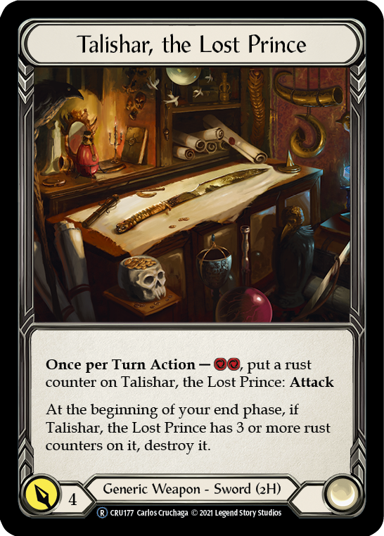 [RF] Talishar, the Lost Prince - UL-CRU177